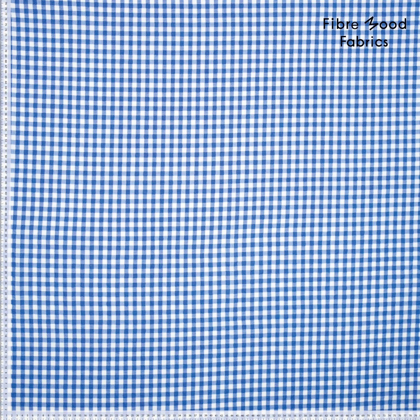 Fibre Mood Seersucker blauwe ruit